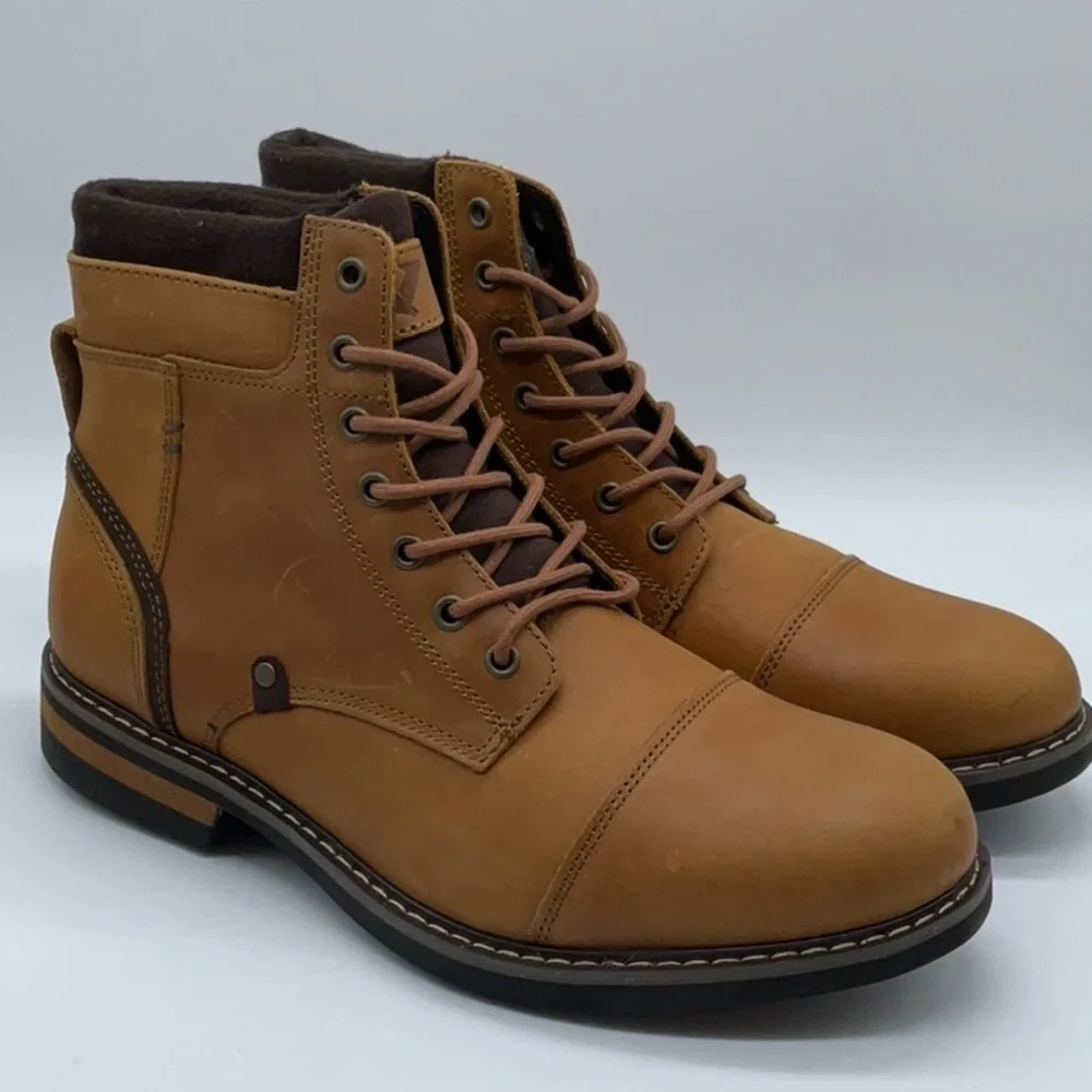 TERRITORY Men's Yukon Cap Toe Ankle Boot